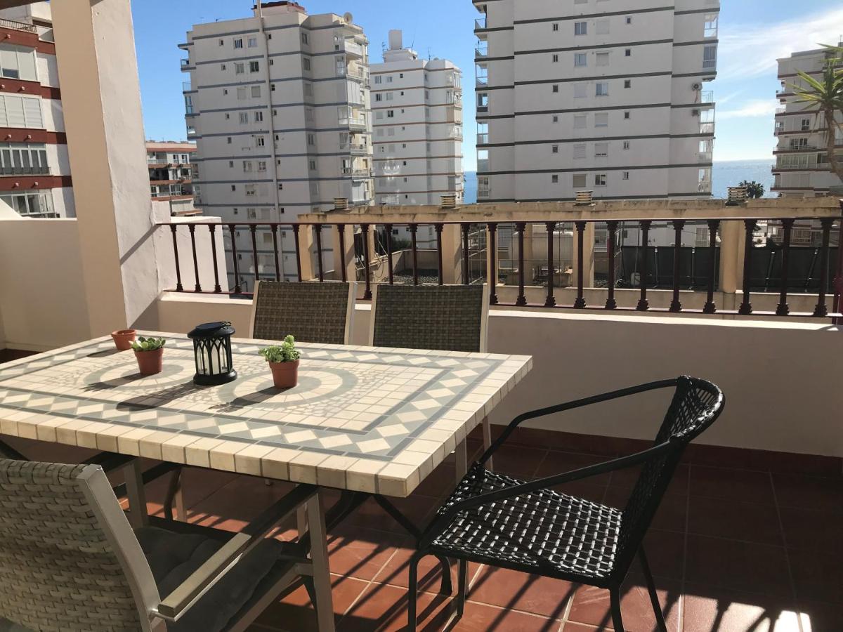 Atico Con Vistas Cerca Del Mar - Penthouse - Parking - Terraza Apartment Torre Del Mar Exterior photo