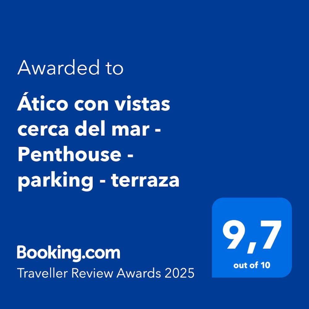 Atico Con Vistas Cerca Del Mar - Penthouse - Parking - Terraza Apartment Torre Del Mar Exterior photo